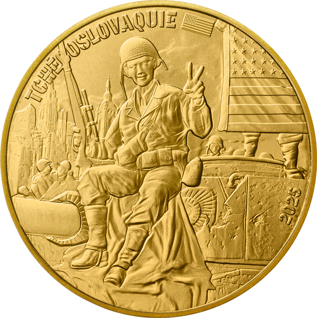 Americký voják 2025 - Den vítězství - 80. výročí, CuNi v blistru