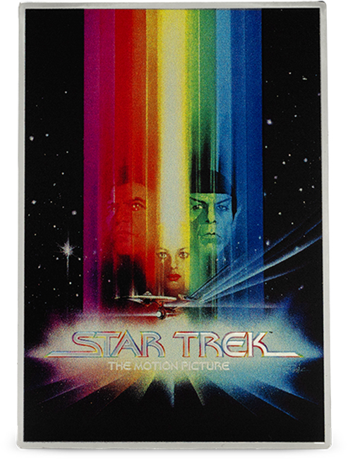 Star Trek: The Motion Picture, stříbrná obdélníková mince, 1 oz