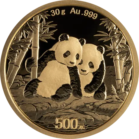 Zlatá minca Panda 30 g - 2026