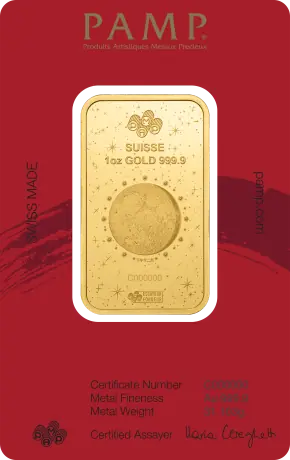 Zlatý zliatok PAMP - Rok koňa 2026, 1 oz