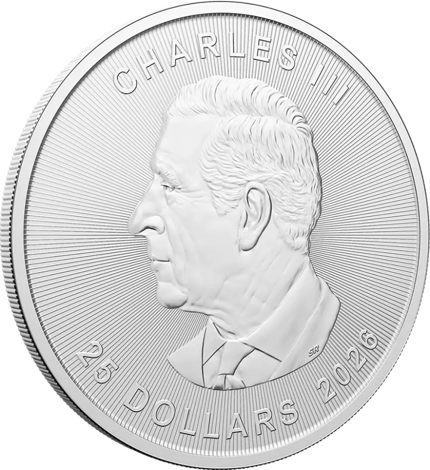 Strieborná minca Maple Leaf 2026, 5 oz