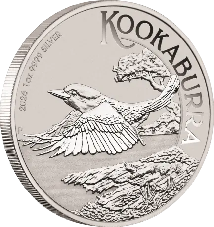 Strieborná minca Kookaburra 2026, 1 oz