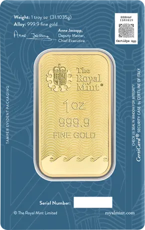 Zlatý zliatok Britannia - The Royal Mint, 1 oz
