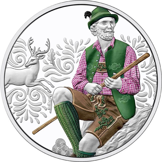 Nastrojený a učesaný: Kůže 2025 (2. emise), stříbrná mince v etuji, 16 g