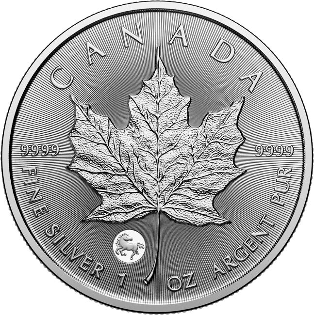 Vzácný Maple Leaf 2026 - Lunární kůň, stříbrná mince v blistru, 1 oz