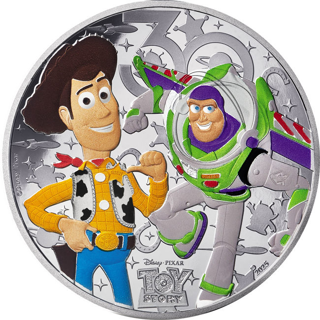 Toy Story 2025, 22 g stříbra v etuji