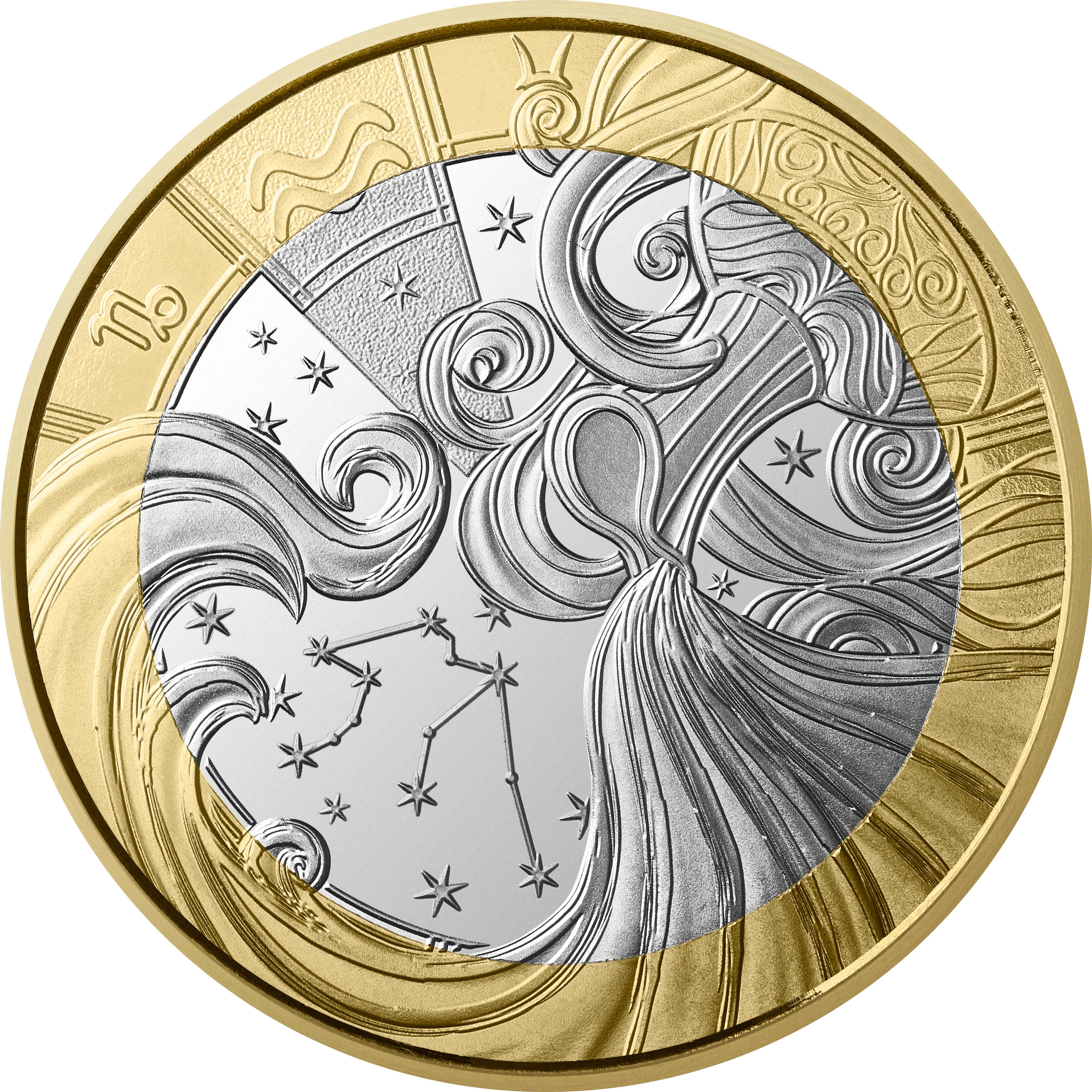 Vodnář 2026, CuNi mince v etuji