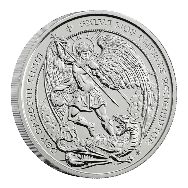 Anděl, mince CuNi v blistru