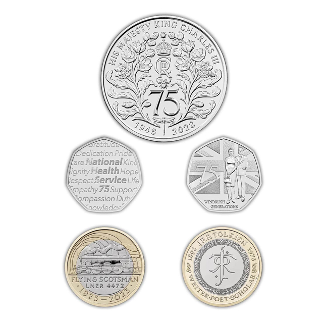 Sada mincí Velká Británie 2023, CuNi