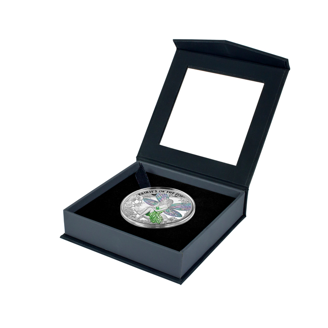 Lesní víly 2026, stříbrná mince v etuji, 1 oz