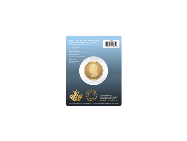 Bizon (Purest Bison) 2026, zlatá mince v blistru, 1 oz