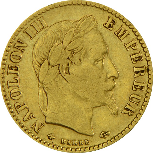 France 10 Francs Gold