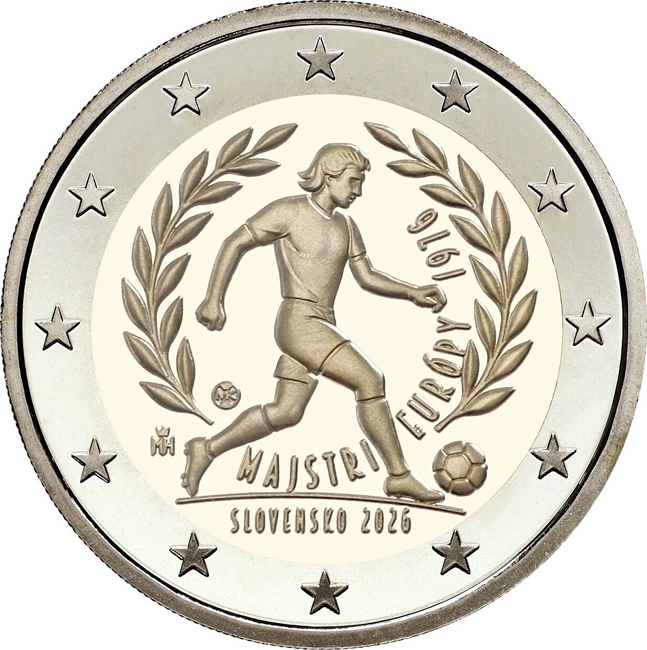 Mistrovství Evropy ve fotbale - ČSSR  vítězství 1976, CuNi mince