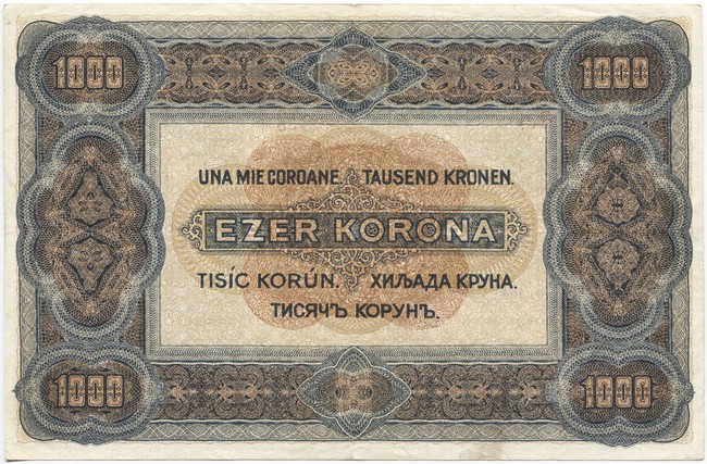 1000 Korona 1920 (Szent István)