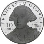 10 Euro Stříbrná mince 300. výročí narození Francesca Guardi PP