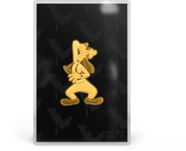 Disney: Goofy 2026 - náhodný výběr, stříbrná mince v etuji, 1/2 oz