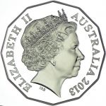 0,50 dolar Stříbrná mince Austrálie - 50 Centů 2013 PP