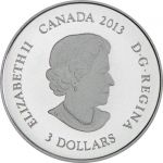 3 dolar Stříbrná mince Život na severu PP