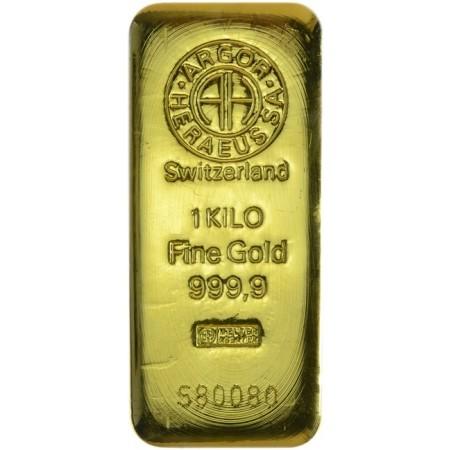 Zlatý zliatok Argor Heraeus 1000 g