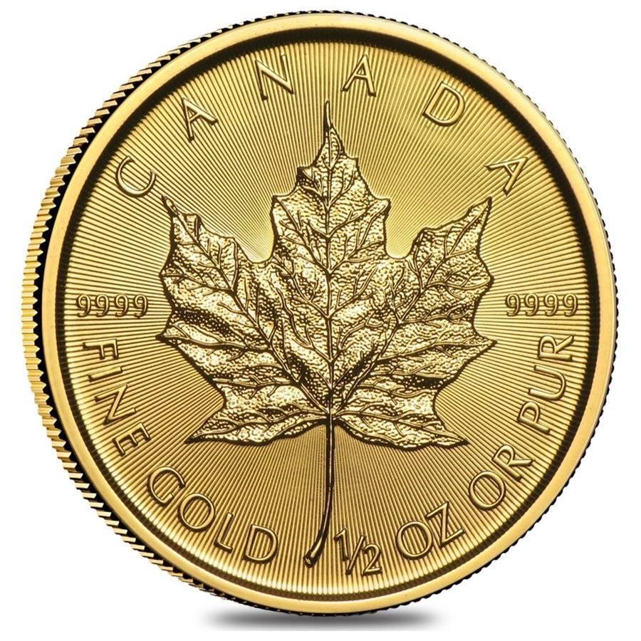 Zlatá minca Maple Leaf 1/2 Oz 