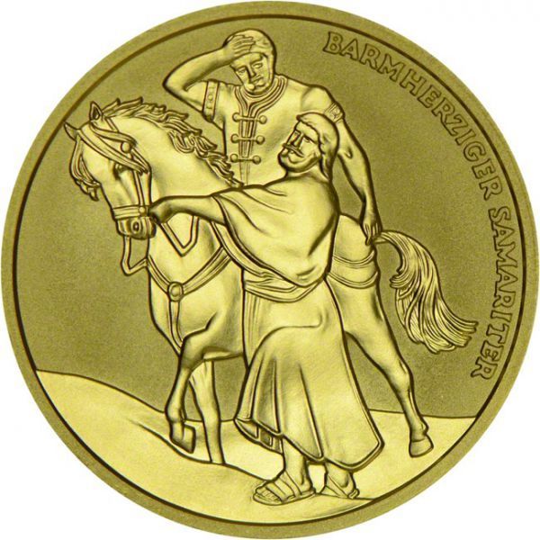 50 Euro Zlatá mince Charita