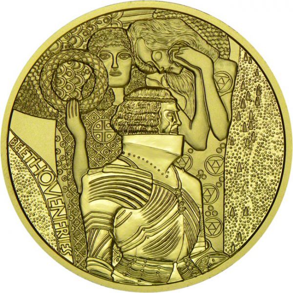 100 Euro Zlatá mince Secese