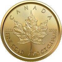 Zlatá minca Maple Leaf 1/10 Oz 2023