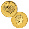 Zlatá minca Lunárna séria - Rok Zajaca 1/20 Oz